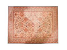 20TH CENTURY SULTANABAD WOOLLEN FLOOR RUG CARPET