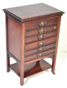 EARLY 20TH CENTURY 1920S MAHOGANY MUSIC CABINET