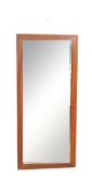 MID 20TH CENTURY RETRO VINTAGE TEAK WALL MIRROR