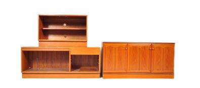 RETRO VINTAGE MID 20TH TEAK SIDEBOARD CREDENZAS
