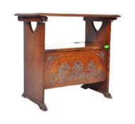 EARLY 20TH CIRCA 1920S CENTURY OAK MONKS BENCH