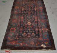 EARLY 20TH CENTURY PERSIAN RUNNER FLOOR CARPET