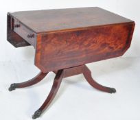 GEORGE III 18TH CENTURY MAHOGANY SOFA TABLE DESK