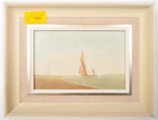 PAIR OF STEWART PORTER OIL ON BOARD PAINTINGS