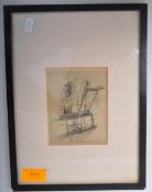 ADELINE S. ILLINGWORTH (1858-1930) - 19TH CENTURY ETCHING