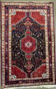 VINTAGE PERSIAN ISLAMIC HAMADAN FLOOR CARPET RUG