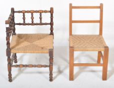 WILLIAM & MARY REVIVAL CHILDREN CHAIR AND OTHER