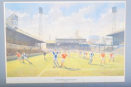 IAN CRYER - BRISTOL ROVERS AT EASTVILLE STADIUM- PRINT