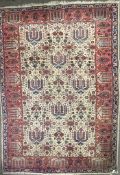 EARLY 20TH CENTURY IRAN DJOSCHEGHAN FLOOR RUG