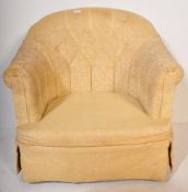 EARLY 20TH CENTURY TUB CHAIR / ARM CHAIR