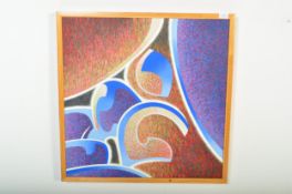 PETER BULLEN ACRYLIC ON CANVAS PAINTING - ABSRACTED NUDE