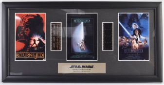 ESTATE OF JEREMY BULLOCH - STAR WARS - FILM CEL DISPLAY