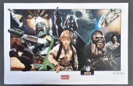 ESTATE OF JEREMY BULLOCH - STAR WARS - ARTWORK PRINT