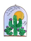 ESTATE OF JEREMY BULLOCH - FAN ART - STAINED GLASS