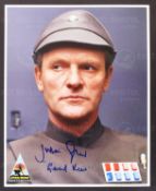 ESTATE OF JEREMY BULLOCH - STAR WARS - JULIAN GLOVER AUTOGRAPH