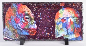 ESTATE OF JEREMY BULLOCH - STAR WARS - SLATE ARTWORK