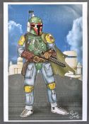 ESTATE OF JEREMY BULLOCH - STAR WARS - ARTWORK PRINT