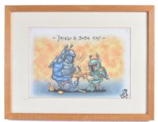 ESTATE OF JEREMY BULLOCH - STAR WARS - ARTWORK