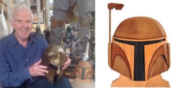 ESTATE OF JEREMY BULLOCH - STAR WARS - WOODEN SCULPTURE