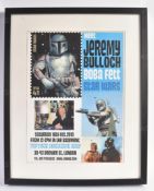 ESTATE OF JEREMY BULLOCH - STAR WARS - SIGNING POSTER