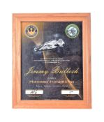 ESTATE OF JEREMY BULLOCH - STAR WARS - AWARD PLAQUE