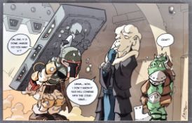 ESTATE OF JEREMY BULLOCH - STAR WARS - FAN ARTWORK