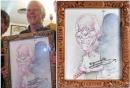 ESTATE OF JEREMY BULLOCH - STAR WARS - ARTWORK - CARICATURE