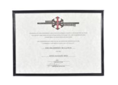 ESTATE OF JEREMY BULLOCH - STAR WARS - HONORARY MEMBER