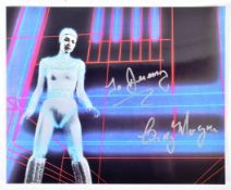 ESTATE OF JEREMY BULLOCH - TRON - CINDY MORGAN SIGNED 8X10
