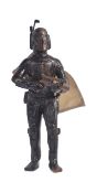 ESTATE OF JEREMY BULLOCH - STAR WARS - BOBA FETT WOODEN STATUE