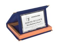 ESTATE OF JEREMY BULLOCH - STAR WARS - BULLOCH PRESENTATION