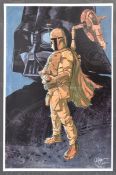 ESTATE OF JEREMY BULLOCH - STAR WARS - BOBA FETT ARTWORK