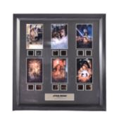 ESTATE OF JEREMY BULLOCH - STAR WARS - FILM CEL DISPLAY