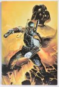 ESTATE OF JEREMY BULLOCH - STAR WARS - CANVAS ARTWORK