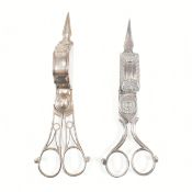 TWO PAIRS OF WICK SCISSORS