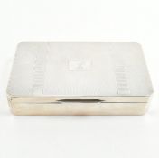 VINTAGE MID 20TH CENTURY SILVER HALLMARKED CIGARETTE BOX