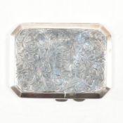 GEORGE V HALLMARKED SILVER CIGARETTE CASE