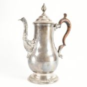 ANTIQUE OLD SHEFFIELD PLATE COFFEE POT