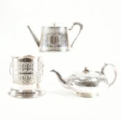 COLLECTION OF SILVER PLATED WARES