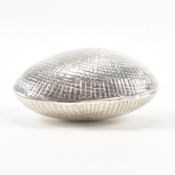 STERLING SILVER SHELL SHAPED PILL BOX