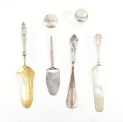 COLLECTION OF ASSORTED ANTIQUE & LATER SILVER