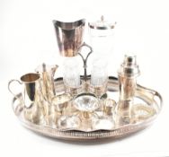 LARGE COLLECTION OF SILVER PLATE WARE