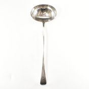 GEORGIAN HALLMARKED SILVER LADLE