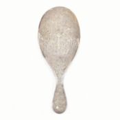 SILVER VANITY MIRROR WITH REPOUSSE PATTERN