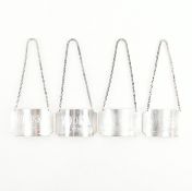 CONCORDE HALLMARKED SILVER DECANTER LABELS