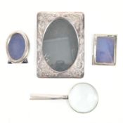 COLLECTION OF SILVER & SILVER PLATE