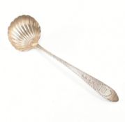 IRISH SILVER HALLMARKED LADLE - ATTB JOHN SMITH CIRCA 1827