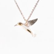 ALEX MONROE 925 SILVER HUMMINGBIRD PENDANT NECKLACE