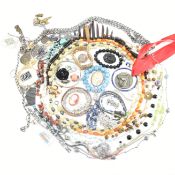 COLLECTION OF ASSORTED VINTAGE & LATER COSTUME JEWELLERY