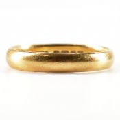 HALLMARKED 22CT GOLD BAND RING